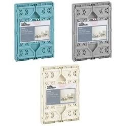 Midi Stacking Fold Flat Crate 30.6 X 20.5 X 12.6cm - Grey -Home Decor Sales 384970 384974 384975 home essentials midi stacking fold flat crate main 2 1