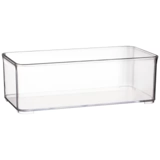 Clear Nestable Storage Tub - Large 1 Clear Nestable Storage Tub - Large