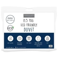 Downland Eco-Friendly Anti-Allergy 13.5 Tog Duvet - Double
