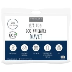 Downland Eco-Friendly Anti-Allergy 13.5 Tog Duvet - King