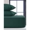 Silentnight Dark Green Pillowcase Pair