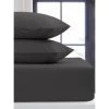 Silentnight Charcoal Double Fitted Sheet