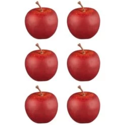 B&M Apple Decorations 6pk -Home Decor Sales 387538 apples 2