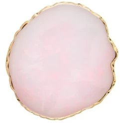 B&M Agate Style Tray - Pink