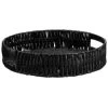 B&M Black Woven Tray