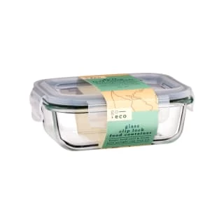 B&M Small Eco Glass Clip Lock Food Container 1 B&M Small Eco Glass Clip Lock Food Container