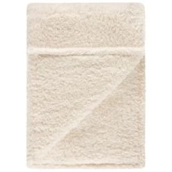 Simply Everyday Teddy Rolled Throw - Cream -Home Decor Sales 388689 simply teddy rolled throw cream 2