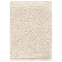 Simply Everyday Teddy Rolled Throw - Cream -Home Decor Sales 388689 simply teddy rolled throw cream 4