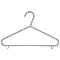 B&M Children's Hangers 10pk - Pastel -Home Decor Sales 389289 home organisation co 10pk childrens hangers girl 6
