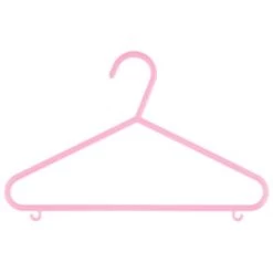 B&M Children's Hangers 10pk - Pastel -Home Decor Sales 389289 home organisation co 10pk childrens hangers girl 7