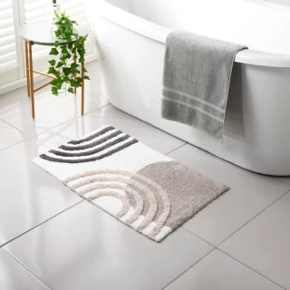 B&M Neutral Arch Bath Mat 1 B&M Neutral Arch Bath Mat