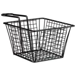 B&M Matte Black Serving Basket