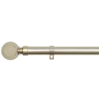 B&M Shiny Gold Orb Curtain Pole 70 - 120cm 2 B&M Shiny Gold Orb Curtain Pole 70 - 120cm - Image 2