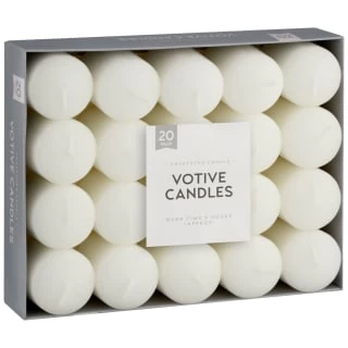 B&M Votive Candle 20pk 1 B&M Votive Candle 20pk