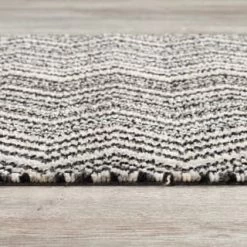 B&M Buddy Chevron Mono Doormat -Home Decor Sales 392186 buddy chevron mat mono 2