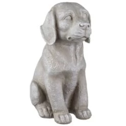 B&M Sitting Dog Garden Ornament