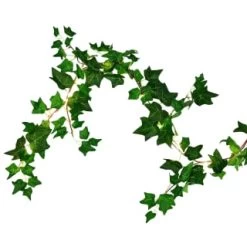Solar Powered Artificial Ivy Garland 5m 8 Solar Powered Artificial Ivy Garland 5m -Home Decor Sales 392926 5m ivy garland with 60 warm white solar leds 5