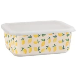 B&M Rectangular Tubs 2pk - Lemons -Home Decor Sales 392929 2pk reuse and repurpose rectangle tubs lemon 5