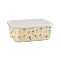 B&M Rectangular Tubs 2pk - Lemons -Home Decor Sales 392929 2pk reuse and repurpose rectangle tubs lemon 7