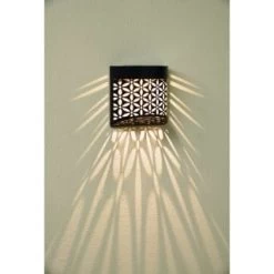 Decorative Solar Powered Fence And Wall Light