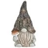 B&M Solar Rustic Gonk Gnome Ornament - Mushroom