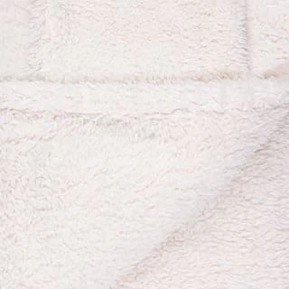 Home Essentials Teddy TV Blanket - Cream 4 Home Essentials Teddy TV Blanket - Cream - Image 4