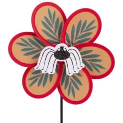 B&M Kids Insect Windmill Stakes 3pk -Home Decor Sales 393684 3pk kids windmills spider 2