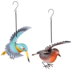 B&M Springy Hanging Bird - Brown 9 B&M Springy Hanging Bird - Brown -Home Decor Sales 393690 springy bird hanging group