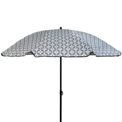 B&M Urban Eden Printed Parasol 1.8m - Geo