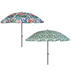 B&M Superbloom Sun Printed Parasol 1.8m - Leaf -Home Decor Sales 393761 superbloom sun 1 8m printed parsasol group