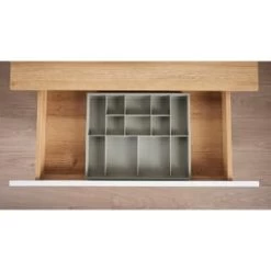 B&M Expandable Drawer Organiser -Home Decor Sales 393927 expandable drawer organiser grey 3