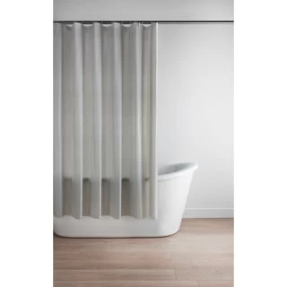 Simply Everyday Shower Curtain - Grey 1 Simply Everyday Shower Curtain - Grey