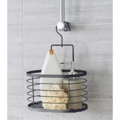 B&M Hanging Bathroom Caddy - Grey -Home Decor Sales 394578 hanging caddy grey
