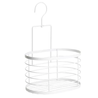 B&M Hanging Bathroom Caddy - White 2 B&M Hanging Bathroom Caddy - White - Image 2