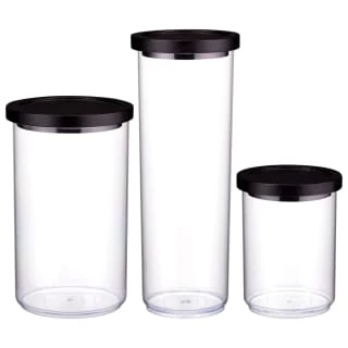 B&M Canister With Airtight Wooden Lid 750ml 4 B&M Canister With Airtight Wooden Lid 750ml - Image 4