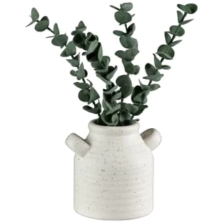 B&M Stone White Vase With Plants 1 B&M Stone White Vase With Plants