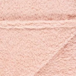 B&M Simply Two Tone Teddy Throw - Blush -Home Decor Sales 394927 simply plain teddy throw blush 3