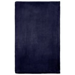 Navy Coral Fleece Throw -Home Decor Sales 394951 navy coral fleece 3