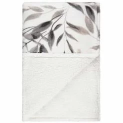 Winston Mono Leaf Sherpa Throw -Home Decor Sales 394976 winston leaf sherpa throw mono 3