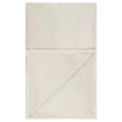 Large Cream Fleece Throw -Home Decor Sales 394986 large cream fleece throw 5