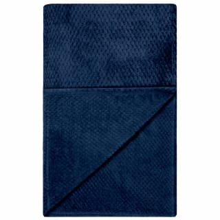 Simply Everyday Oversized Waffle Throw - Navy 2 Simply Everyday Oversized Waffle Throw - Navy - Image 2