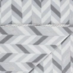 Simply Grey & Geo Print Polar Fleece Throw 2pk -Home Decor Sales 395031 simply super soft throws 2pk grey geo 4