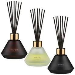 B&M Spa Reed Diffuser 100ml - Escape -Home Decor Sales 395418 395419 395423 100ml spa reed diffuser group 2