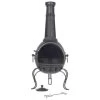 B&M La Hacienda Muricia Steel XL Chimenea 136cm
