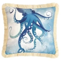 B&M Fringe Trim Shower Resistant Cushion