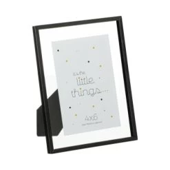 B&M Glass & Metal Photo Frame 4x6"