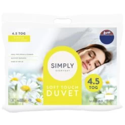 Simply Everyday Soft Touch Value Duvet 4.5 Tog - Single
