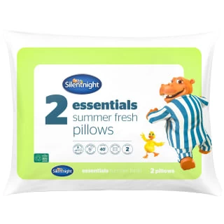 Silentnight Essentials Summer Fresh Washable Pillow Pair 1 Silentnight Essentials Summer Fresh Washable Pillow Pair