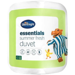Silentnight Essentials Summer Fresh Duvet 4.5 Tog - King 1 Silentnight Essentials Summer Fresh Duvet 4.5 Tog - King