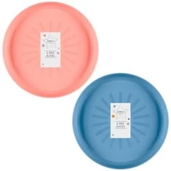 Simply Kids Colour Plates 6pk - Pastel -Home Decor Sales 398566 398569 6pk simply kids colour plates group 1